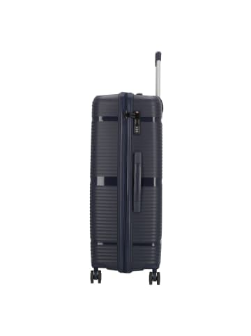 D&N Travel Line 4200 4 Rollen Trolley L 77 cm in darkblue