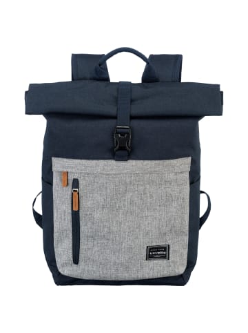 travelite Basics Rollup - Rucksack 60 cm in marine grey