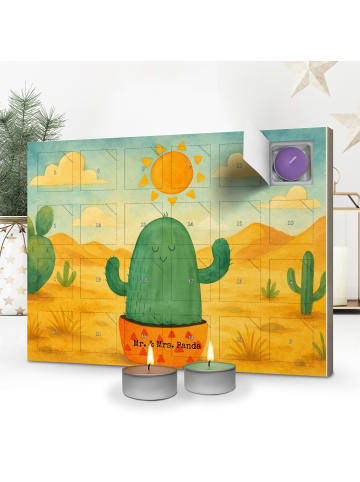 Mr. & Mrs. Panda adventskalender kerzen Kaktus Sonne Design ohne... in Weiß