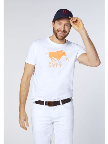 Polo Sylt T-Shirt in Weiß