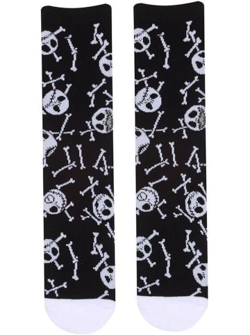Nightmare Before Christmas Socke "Bones Socks" in Schwarz