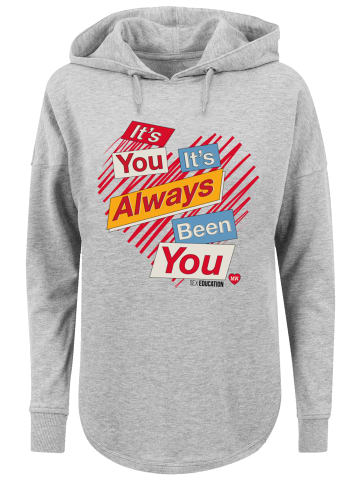 F4NT4STIC Oversized Hoodie Sex Education It's Always You Netflix TV Series in grau