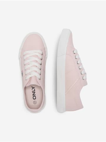 ONLY Sneaker in Silver Pink