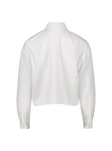 Zero  Bluse mit Strasssteinen in WhiteSilver