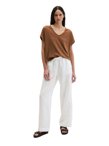 Marc O'Polo T-Shirt loose in Burnt Brown