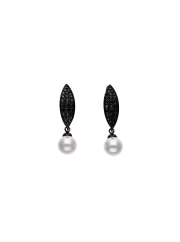 NAEMI Women Earrings in Black White
