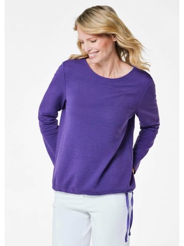 GOLDNER Sweatshirt Sweatshirt in lila