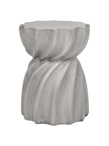 Beliani Beistelltisch ALGUA in Grau - (W) 35 x (H) 48 x (L) 35 cm