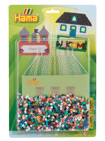 Hama Blister Midi-Bügelperlen Schloss und Stiftplatte in bunt