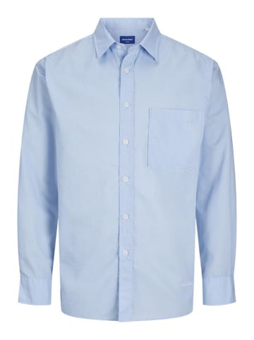 Jack & Jones Langarmhemd in Cashmere Blue