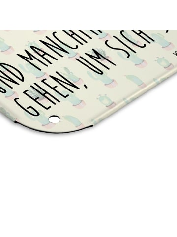 Mr. & Mrs. Panda tafel Alpaka Stolz mit Spruch in Kaktus Grün