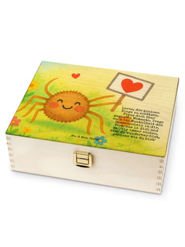 Mr. & Mrs. Panda Teebox Spinne Agathe Motivation Design mit Spruch in Weiß