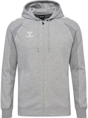 Hummel Trainingsjacke "Move 2.0 Zip Hoodie" in Grau