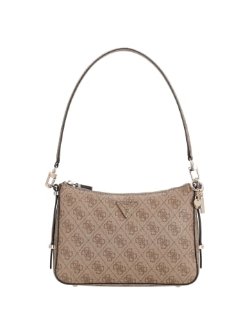 Guess Eco Erica - Schultertasche 24 cm (coal logo) in latte logo