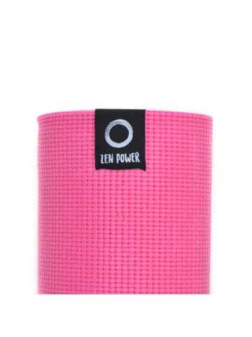 zenpower Yogamatte " We Love Yoga 183x60x0,6 cm " in pink