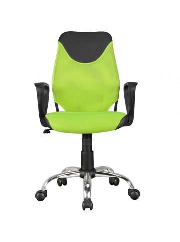 FineBuy Bürostuhl in Grün / Stoff / 60x60x101