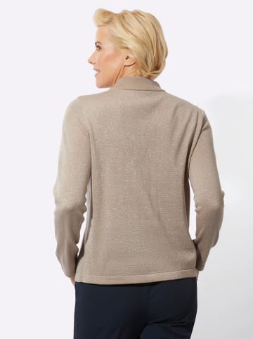 WITT WEIDEN Stehkragen-Pullover in beige