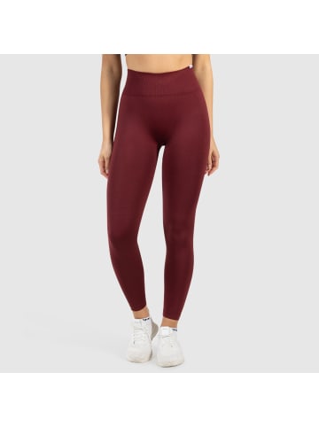 SMILODOX Leggings Amaze Scrunch Pro in Bordeaux