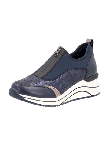 remonte Sportliche Slipper in Blau