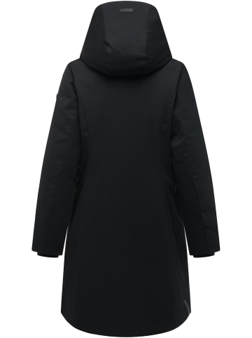 ragwear Wintermantel Pavleen Y in Black