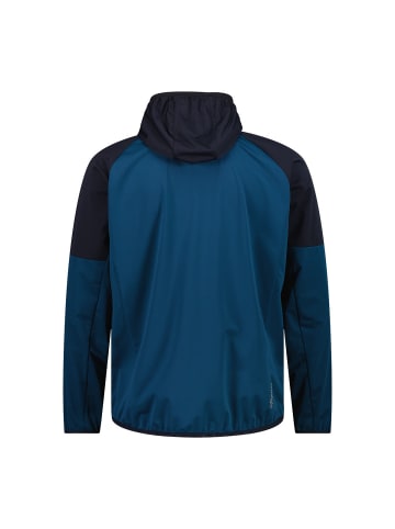 cmp Softshell / Windstopper in blau
