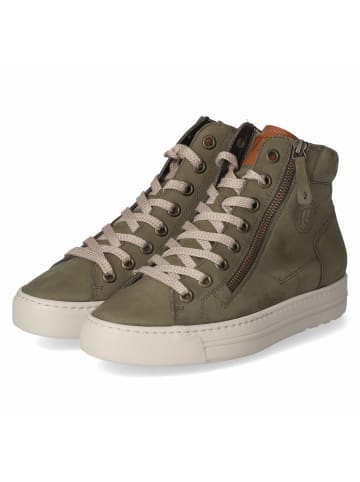 Paul Green Schnürhalbschuh in grün