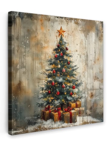 OnlyWow Leinwand Bilder Rostfarben