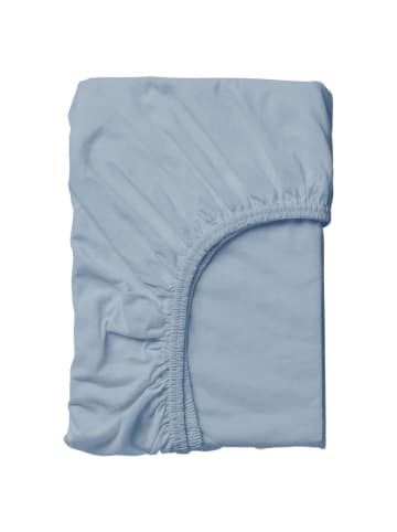 NAUTICA HOME Nautica Home Jersey Spannbettlaken, 180x200 cm in Hellblau
