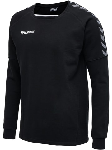 Hummel Hummel Sweatshirt Hmlauthentic Multisport Herren in BLACK/WHITE