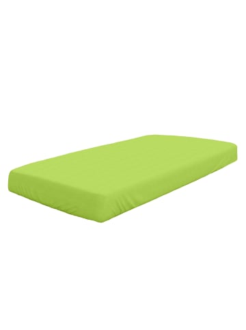 Dormisette Spannbetttuch Mako-Feinjersey in apfel