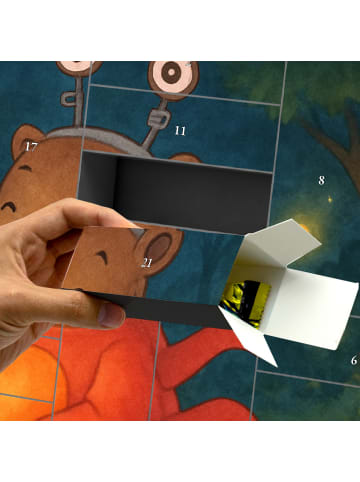 Mr. & Mrs. Panda Adventskalender Krebs Astrologie Design ohne Sp... in Weiß