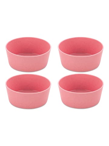 koziol CONNECT BOWL 0,4 - Schale 400ml Set in organic strawberry ice cream