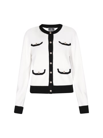 DreiMaster Women Cardigan in offwhite black
