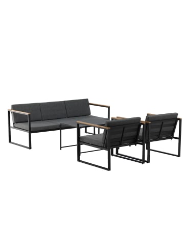 ebuy24 Gartenset Dakar 5 Schwarz 1 x 1 cm