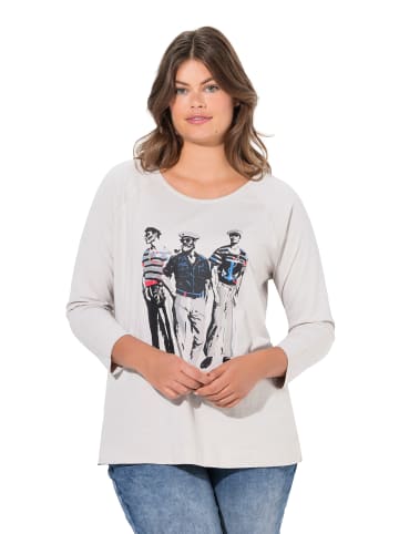 LAURASØN Longsleeve in graubeige