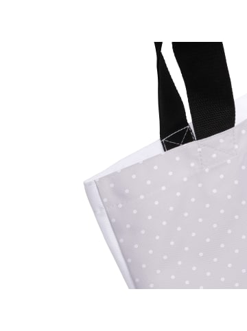 Mr. & Mrs. Panda Damen Schultertasche Otter Blumenstrauß ohne Sp... in Grau Pastell