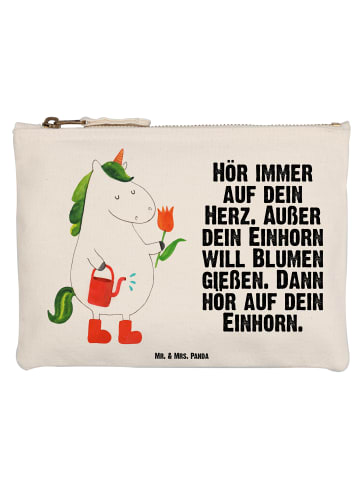 Mr. & Mrs. Panda Pouch Einhorn Gärtner mit Spruch in Weiß