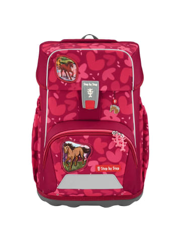 Step by Step Giant - Schulranzen Set 5tlg. (Black Cat Chiko) in Wild Horse Nora