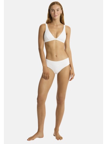 Sea Level Tango Cross Front Multifit Bra Top in WHITE