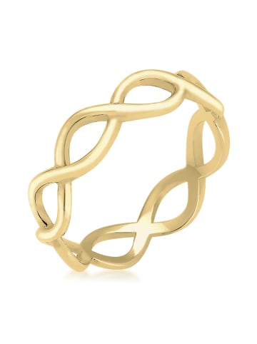 Elli Ring 375 Gelbgold Infinity, Knoten, Twisted in Gold