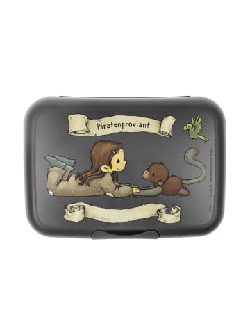 Goebel Lunchbox Anouk Piratenproviant 18 x 13 x 6,5 cm beige in beige