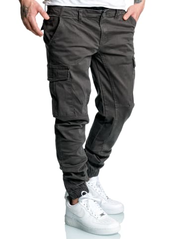 Amaci&Sons Cargo Jogger-Chino RIALTO in Anthrazit