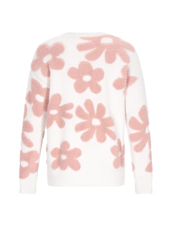 Swirly Women Sweater in White