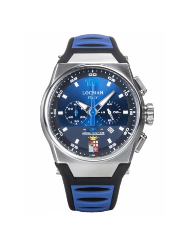 Locman Herrenuhr "Mare Militare" in Blau