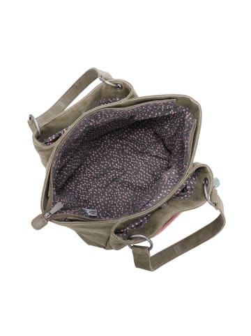 Fritzi aus Preußen Fritzi42N Vintage Shopper Tasche 45 cm moss