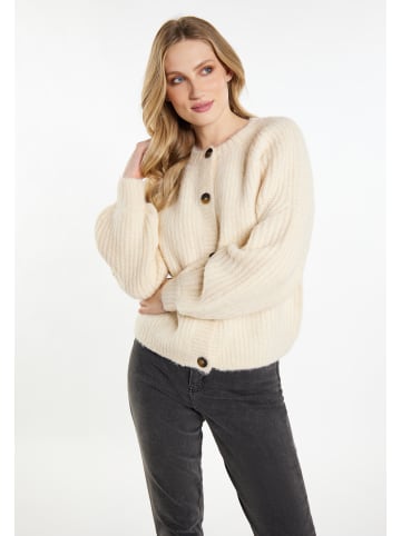 DreiMaster Damen Strickjacke in Creme