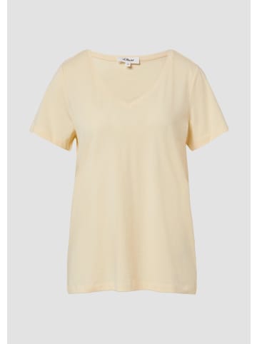 s.Oliver T-Shirt in 1122_vanille