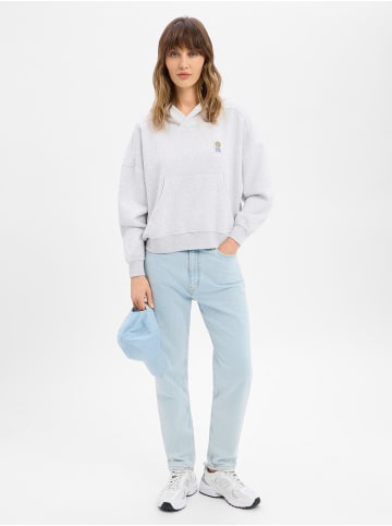 American Vintage Kapuzenpullover Baptown in hellgrau - 0001