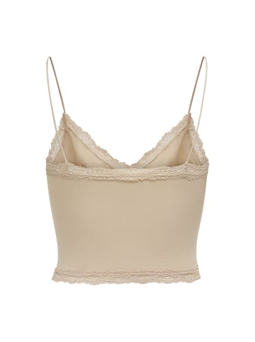 ONLY T-Shirt 1er Pack in Beige
