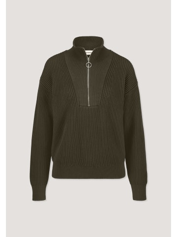 Hessnatur Strick Troyer in vintage oliv